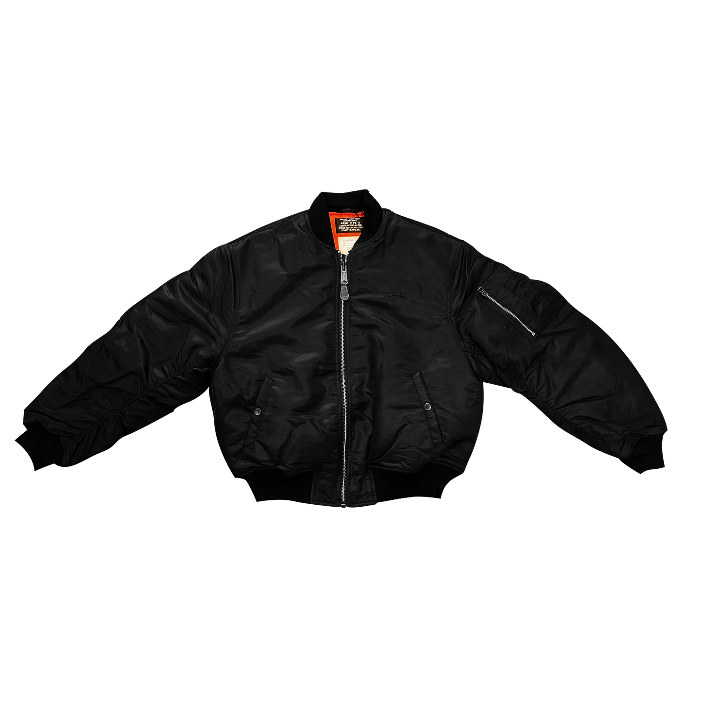 BOMBER "SCHOTT X EPIC" NOIR
