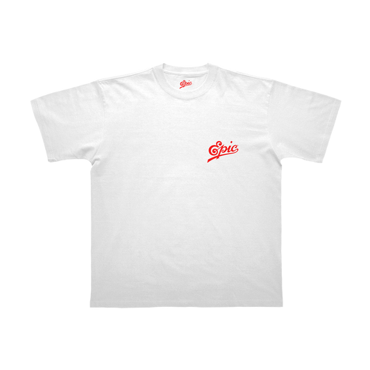 T-SHIRT "EPIC" BLANC